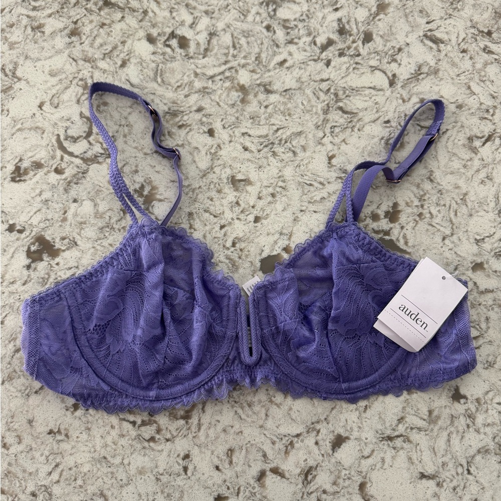 NWT AUDEN lace balconette bra